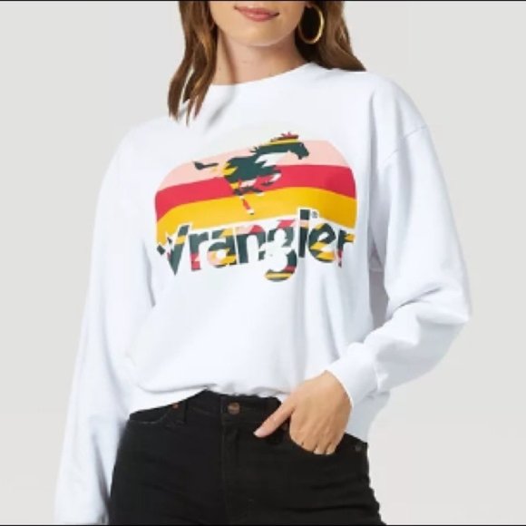 Vintage wrangler sweatshirt hotsell